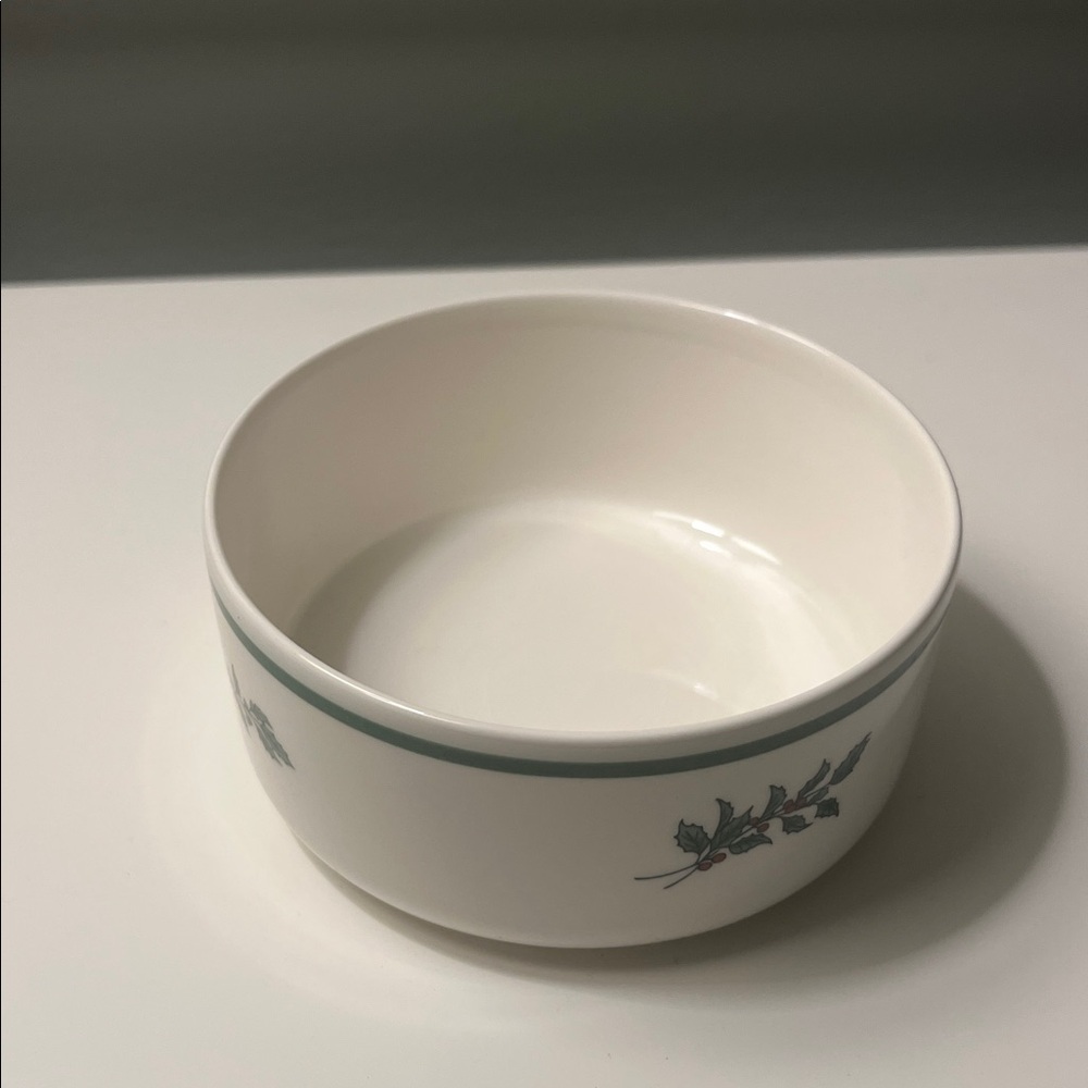 Nikko Happy Holidays cheese dish or snack bowl.